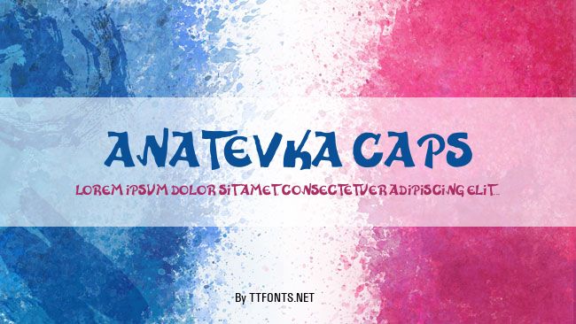 Anatevka Caps example